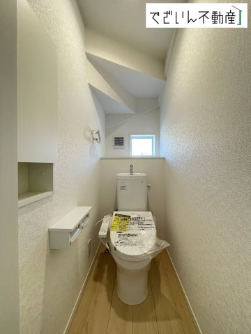 【トイレ】 | CRADLE GARDEN本庄市小島第5　新築住宅 | ≪1号棟≫
現地(2026年4月撮影)