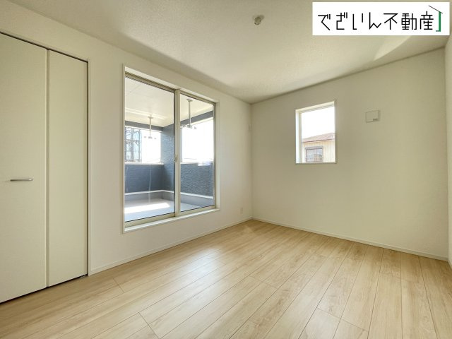 【洋室】 | CRADLE GARDEN本庄市小島第5　新築住宅 | ≪1号棟≫
現地(2026年4月撮影)