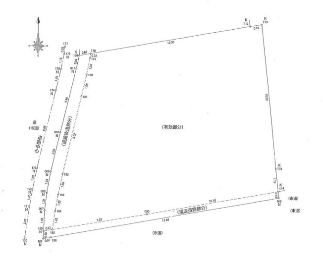 【区画図】 | 香美市土佐山田町百石町２丁目