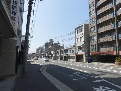 ABLE創久五条大宮（エイブル創久五条大宮）の周辺|前面道路