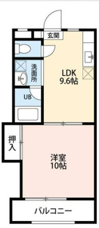 【間取り】 | 第８島田マンション | 間取りです。