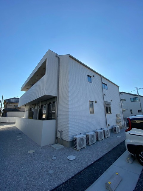 グランソレーユの外観|旭化成のZEH対応ペット共生マンション！