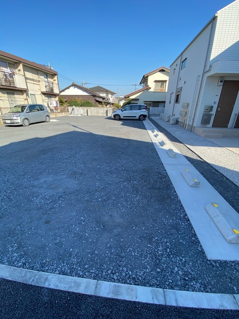 グランソレーユの駐車場