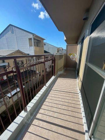 ◆２０２５年１１月リフォーム完了◆京阪本線「中書島」駅まで徒歩５分◆南向き３ＬＤＫ◆藤和伏見コープのバルコニー|バルコニー