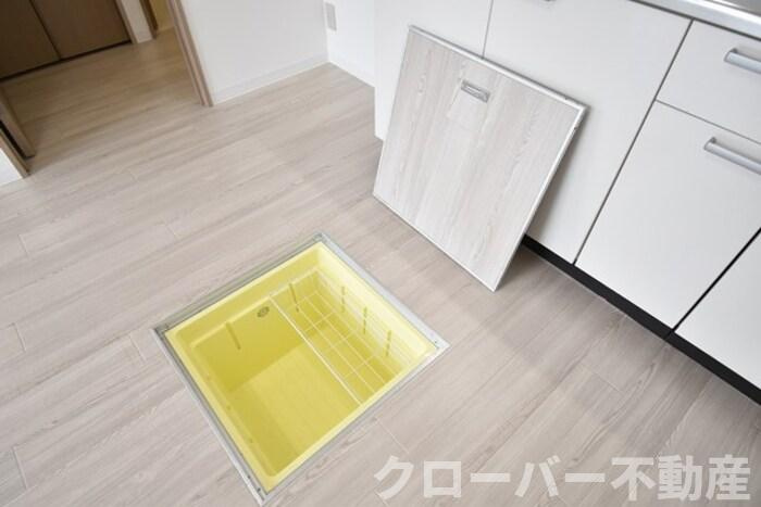 マ・メゾンの収納|床下収納