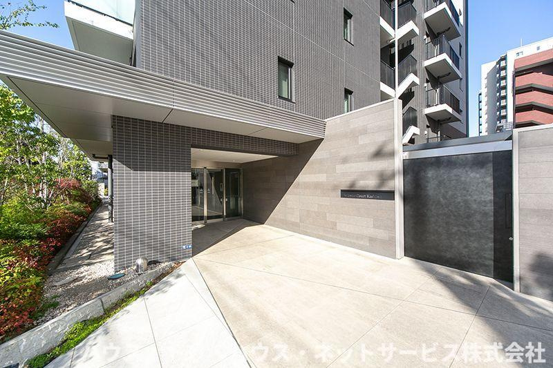 ベルヴュコート柏のエントランス