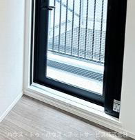 ベルヴュコート柏のバルコニー