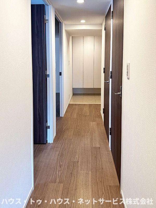 ベルヴュコート柏の玄関