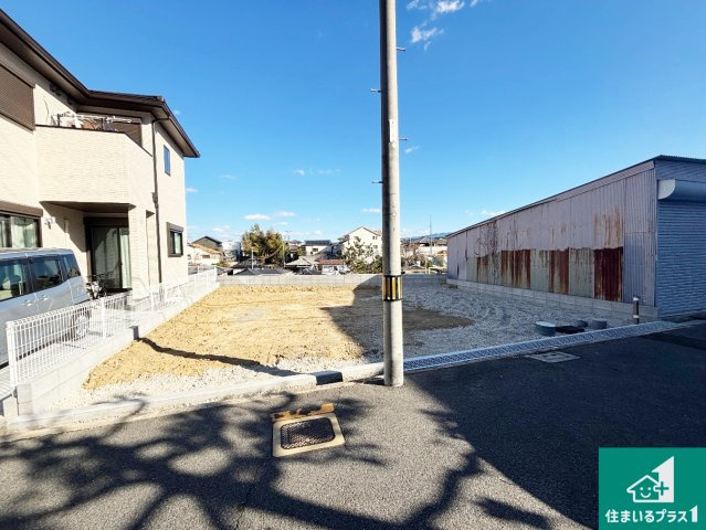 堺市東区西野　第5期　新築一戸建ての外観|周辺は落ち着いた街並みの住宅地！子育てがしやすい住環境です！まだ未完成ですが、現地でしかわからない事もございます。是非一度ご覧ください。