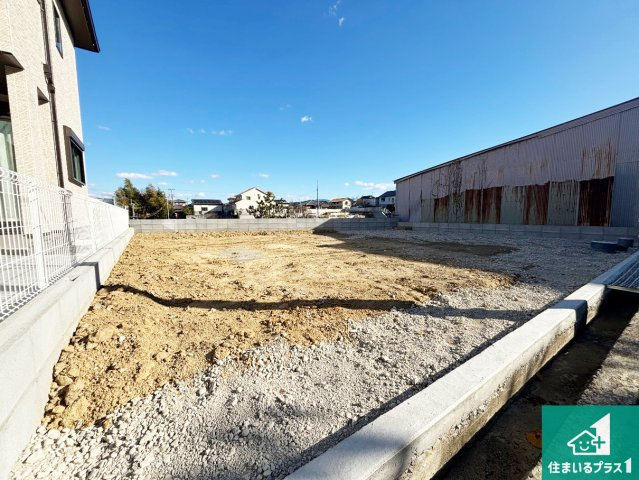 堺市東区西野　第5期　新築一戸建ての外観|周辺は落ち着いた街並みの住宅地！子育てがしやすい住環境です！まだ未完成ですが、現地でしかわからない事もございます。是非一度ご覧ください。