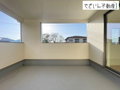 【バルコニー】 | CRADLE GARDEN本庄市小島第5　新築住宅 | ≪2号棟≫
現地(2026年5月撮影)