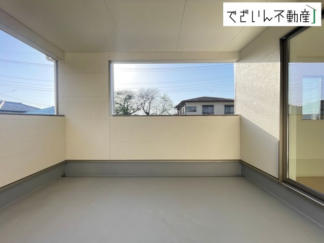 【バルコニー】 | CRADLE GARDEN本庄市小島第5　新築住宅 | ≪2号棟≫
現地(2026年5月撮影)