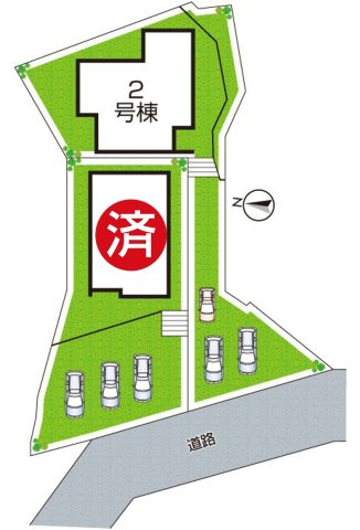 ■3日(土)4日(日)現地ご見学可能！　枚方市菊丘町　全2邸の区画図|全２区画