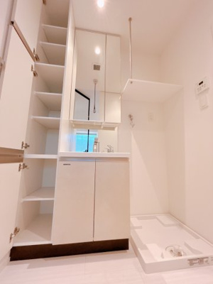 【洗面所】 | アウスレーベン都島Ⅰ