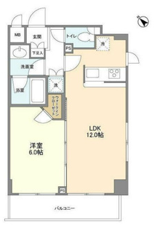 【間取り】 | クレストパーク洗足池