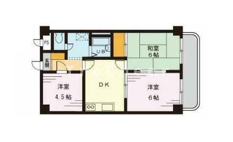 【間取り】 | グリーンハイムいちかわ