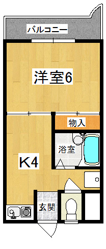 ライズ綾の間取り