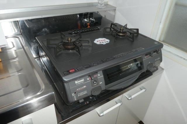 グリーンヒルズＦのキッチン|2口ガスコンロ