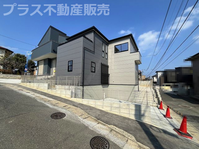 【外観】 | 福岡市城南区七隈2丁目第6　2号棟（全2棟）【仲介手数料無料・0円】 | まもなく完成。ご内覧は可能です。ご見学はプラス不動産販売にお任せ下さい。