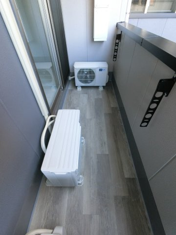 金太郎ヒルズ347のバルコニー