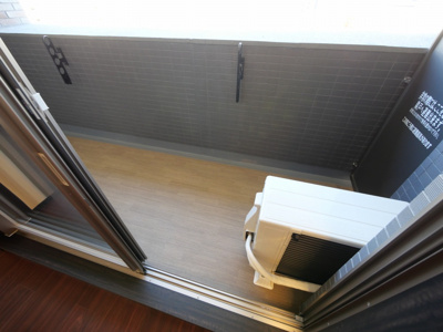 【バルコニー】 | プレジオ東三国 | 落ち着いた時間を過ごせるバルコニーです