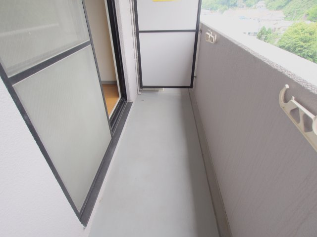 フロール神原のバルコニー