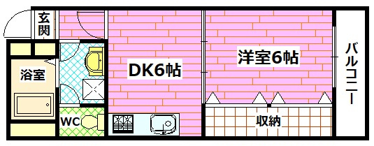 フロール神原の間取り