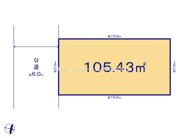 【土地図】 | アトムセレクト千葉市花見川区瑞穂1期　1区画