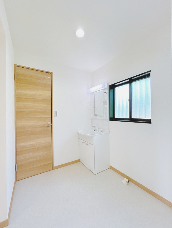 売中古戸建　富士宮市羽鮒の独立洗面台