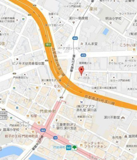 【地図】 | パークハビオ門前仲町