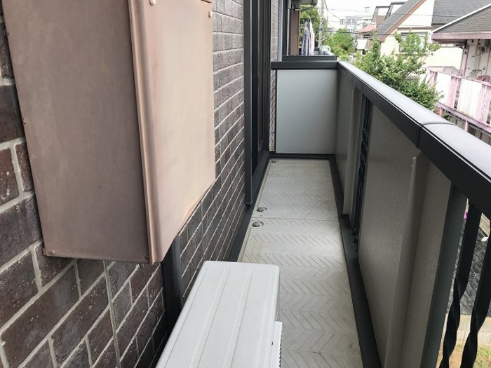 リビングタウンみのり台　Bのバルコニー