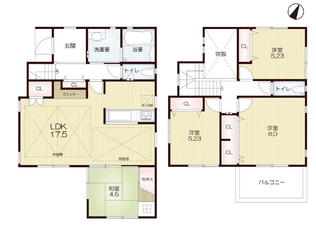 【間取り】 | 明石市魚住町清水　中古戸建 | 4LDKです。