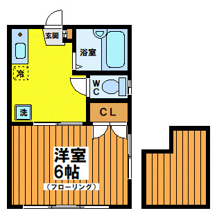 フローラルメイト松原の間取り