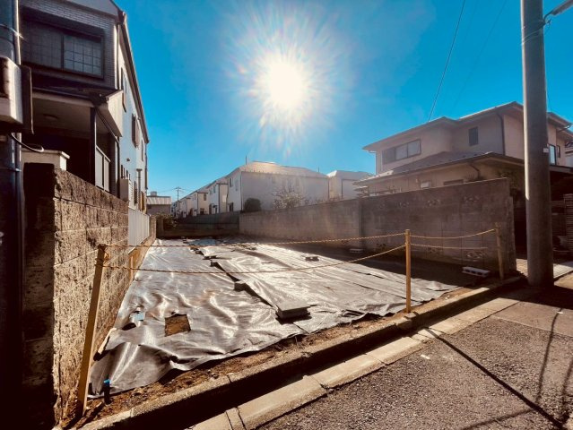 【参考プラン】 | 練馬区春日町５丁目　売地 | 車庫付き、テラスも備えた開放感あふれる参考プラン♪