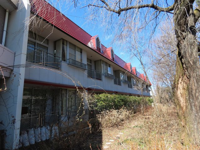 穂高有明　宿泊施設の外観