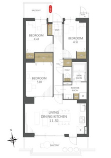 【間取り】ダイアパレス青梅新町 