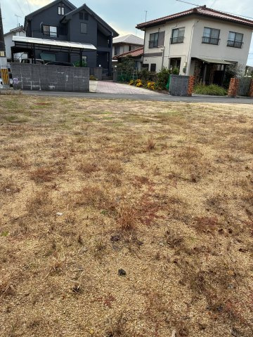 助田町売地の外観|敷地から南西への写真です