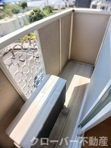 エルディム西本Ａのバルコニー