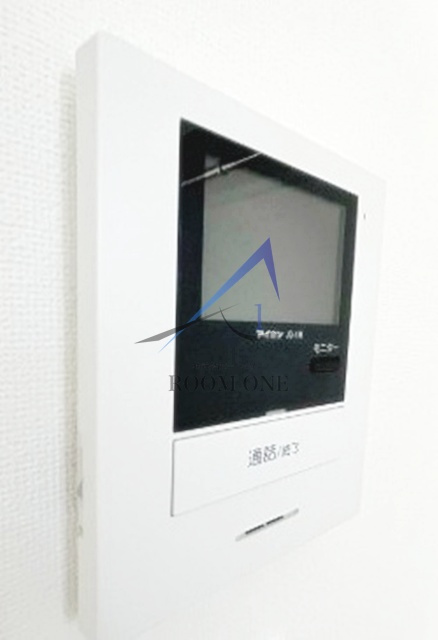 カルム大岡山のセキュリティ|モニター付きインターホンです。