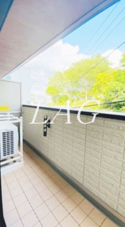 【バルコニー】 | アンジェ百合丘 | バルコニーです。