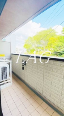 【バルコニー】 | アンジェ百合丘 | バルコニーです。