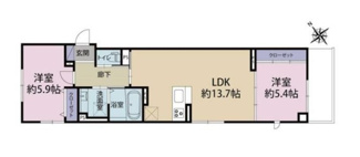 【間取り】 | アンジェ百合丘 | 間取りです。