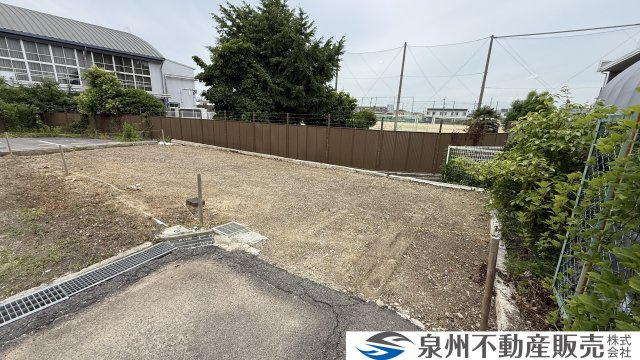 和泉市伯太町1丁目　建築条件なし土地の外観