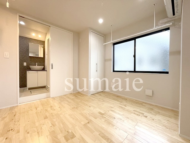 FAIR北小岩B棟の寝室|別アングルからみた洋室です♪