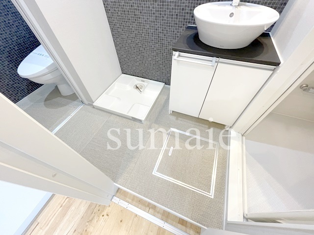 FAIR北小岩B棟の洗面所|洗面所です♪