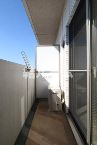 板橋区大和町の賃貸マンションのバルコニー
