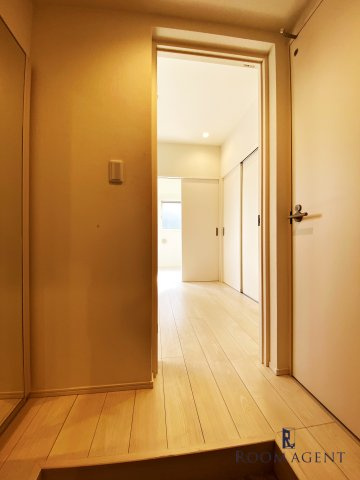 ハーモニーテラス押木田町の玄関