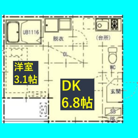 ハーモニーテラス押木田町の間取り