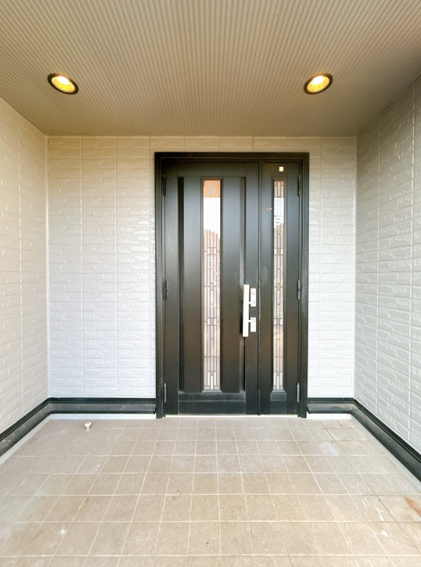 売中古戸建　富士市船津の玄関