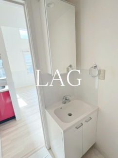 【洗面所】 | プリマルージュ松戸 | 洗面台です。